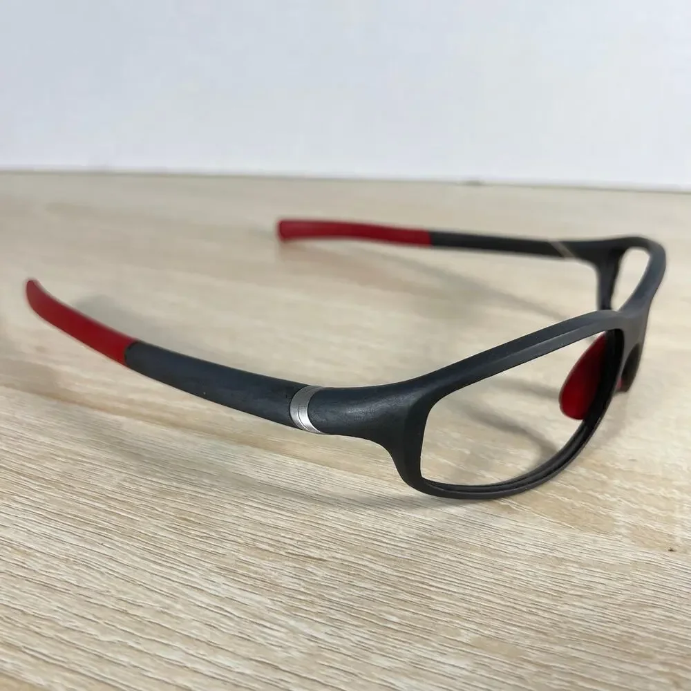 Tag Heuer 115/130 TH 6002 902 Sunglasses Sports Frames Only Gray Red 61-18
